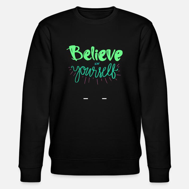 Motivation - Stanley/Stella Unisex Bio-Sweatshirt CHANGER  - Schwarz