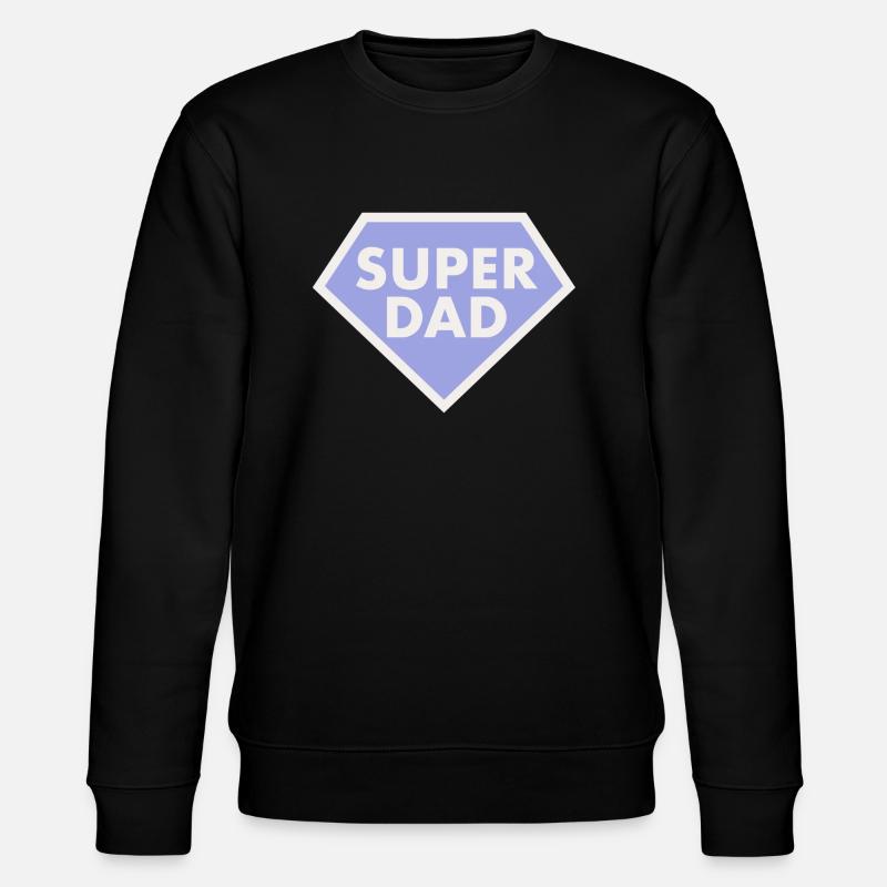 SUPER DAD - Sweat bio CHANGER Stanley/Stella Unisexe - noir