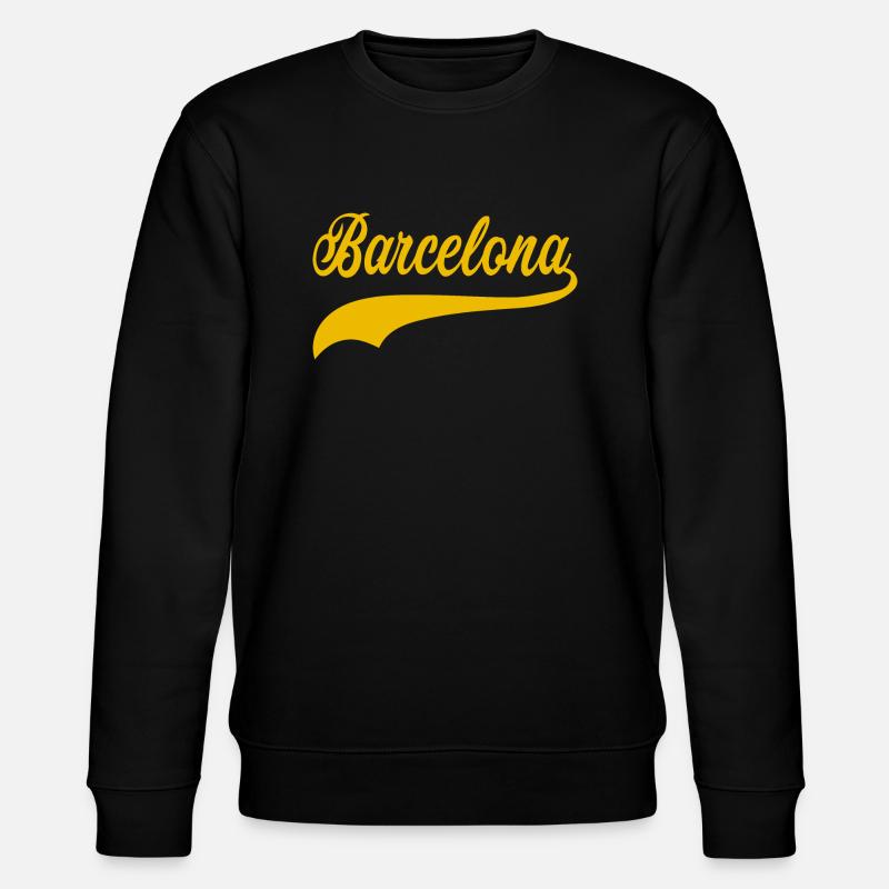swoosh de Barcelone - Sweat bio CHANGER Stanley/Stella Unisexe - noir