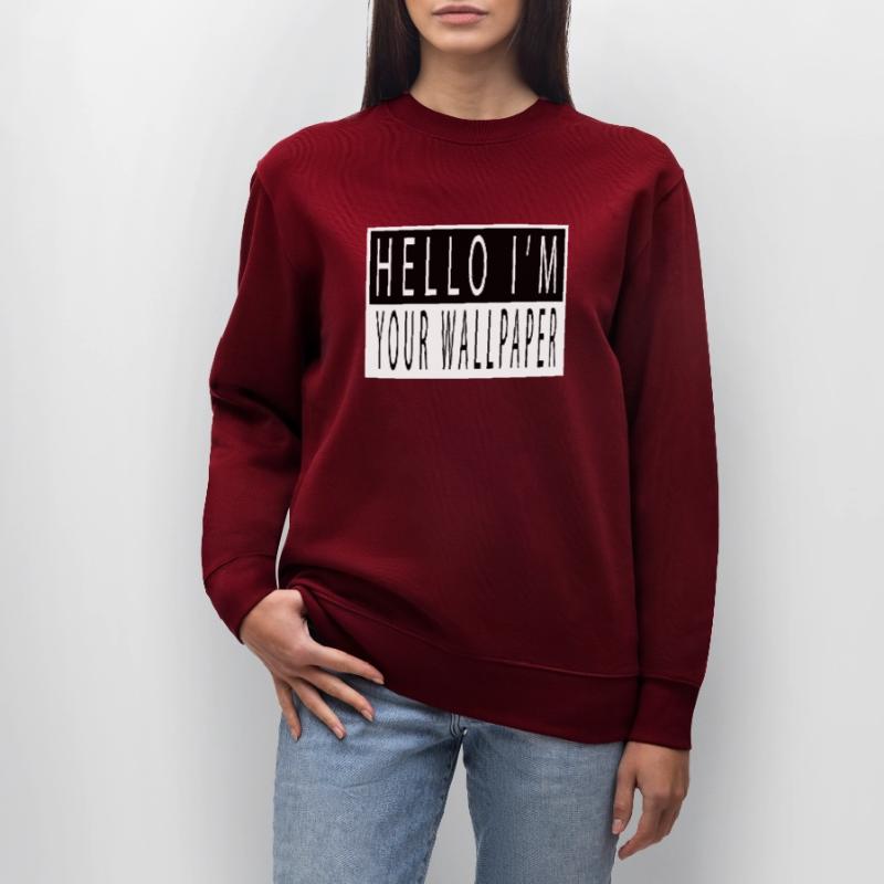 statement anonymous mask hacker quote present Stanley/Stella Unisex Bio-Sweatshirt CHANGER 