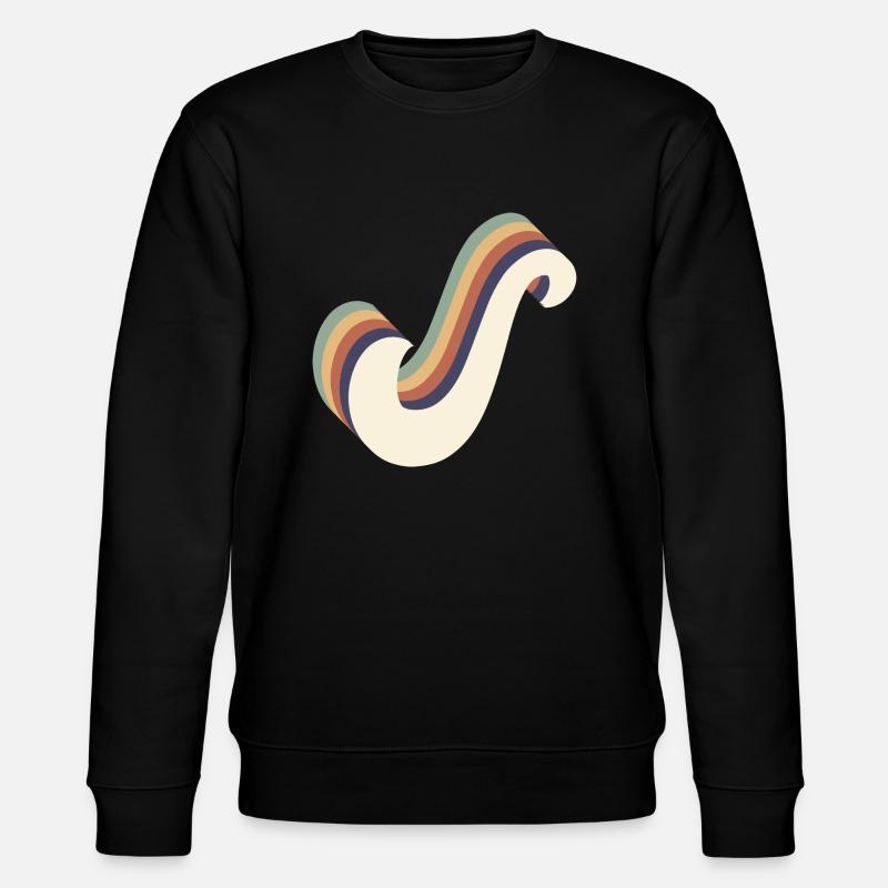 lettre s - Sweat bio CHANGER Stanley/Stella Unisexe - noir