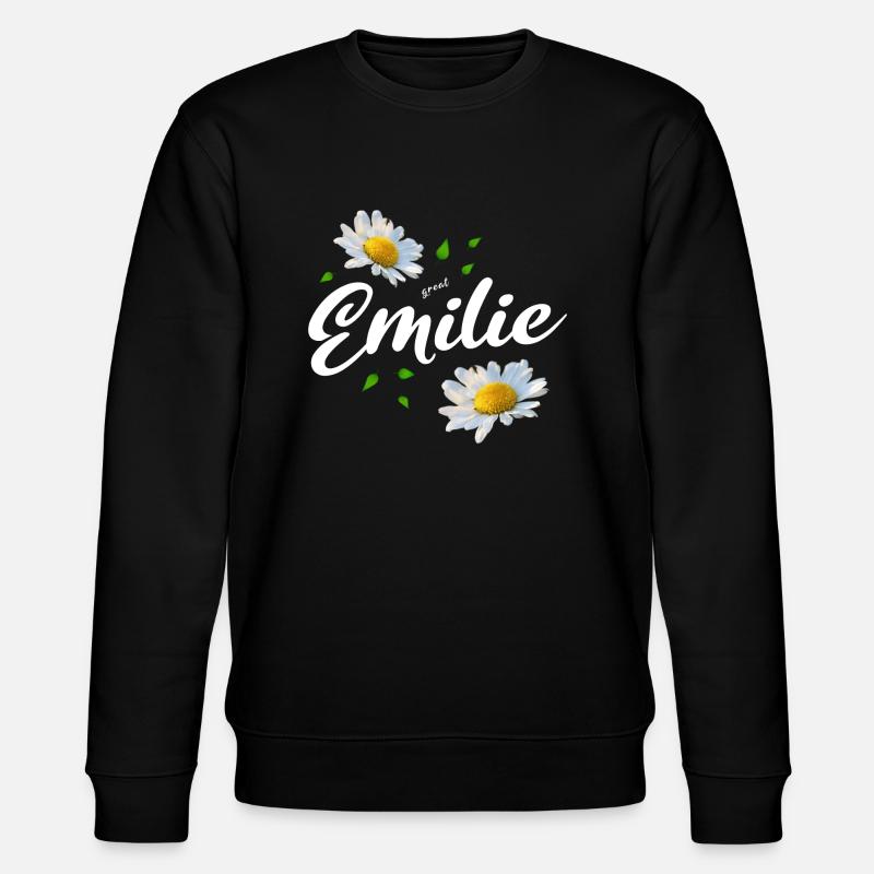 Emilie - Stanley/Stella Unisex Bio-Sweatshirt CHANGER  - Schwarz