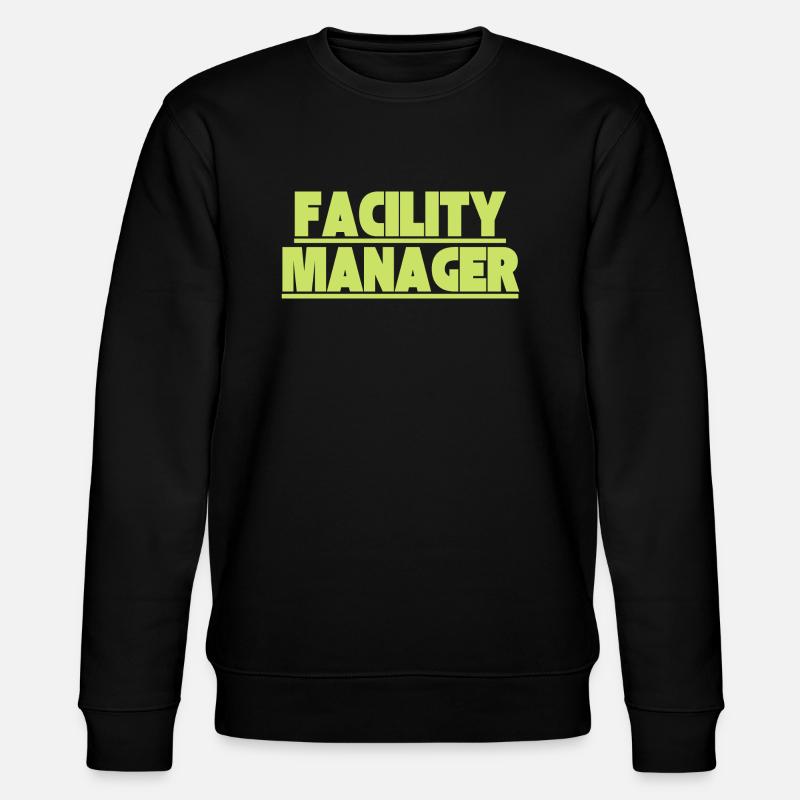 Gestionnaire d’installations - Sweat bio CHANGER Stanley/Stella Unisexe - noir