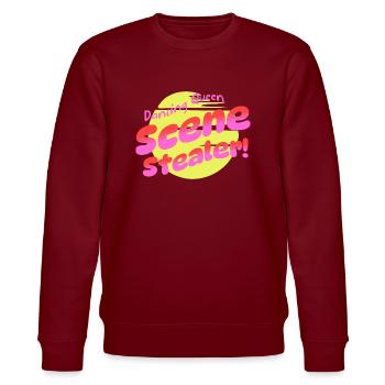 Dancing Queen Girl Retro Party Disco Music Dancer - Sweat bio CHANGER Stanley/Stella Unisexe - bordeaux - Devant - Nik (191cm) & Marisol (170cm)