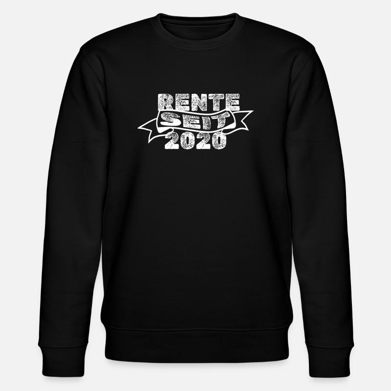 2020 - Sweat bio CHANGER Stanley/Stella Unisexe - noir