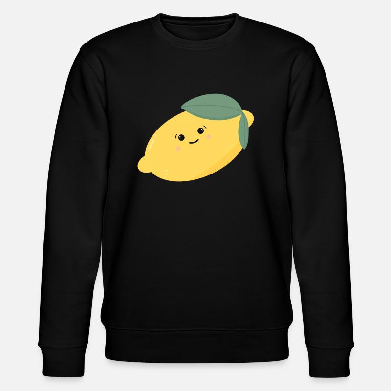 Citron Doux Kawaii - Sweat bio CHANGER Stanley/Stella Unisexe - noir