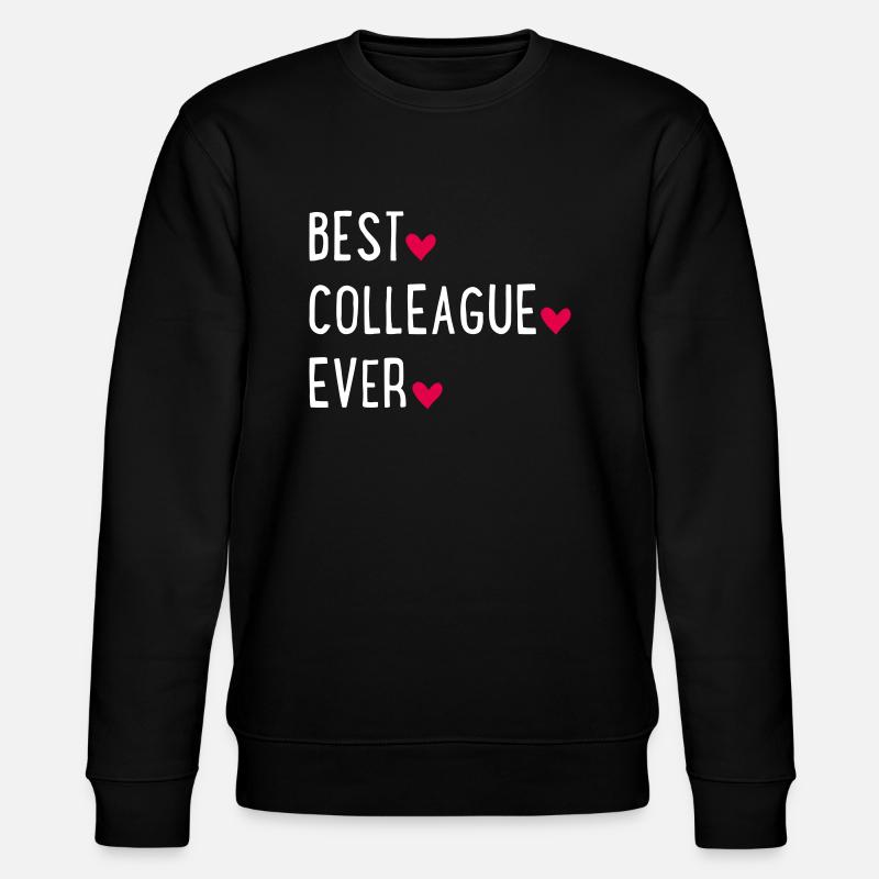 Bester Kollege - Stanley/Stella Unisex Bio-Sweatshirt CHANGER  - Schwarz