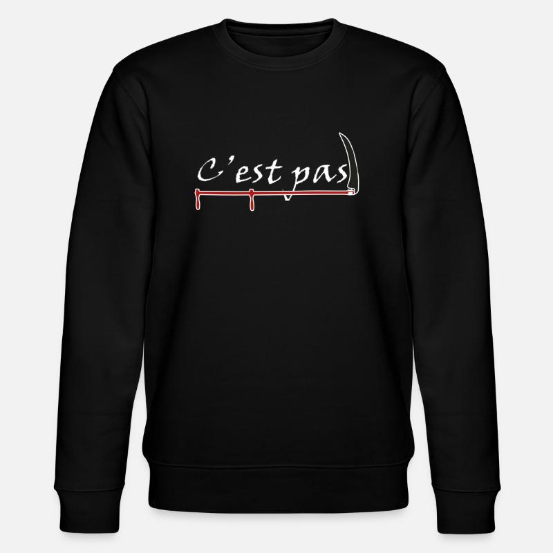 CpasFaux - Stanley/Stella Unisex Bio-Sweatshirt CHANGER  - Schwarz