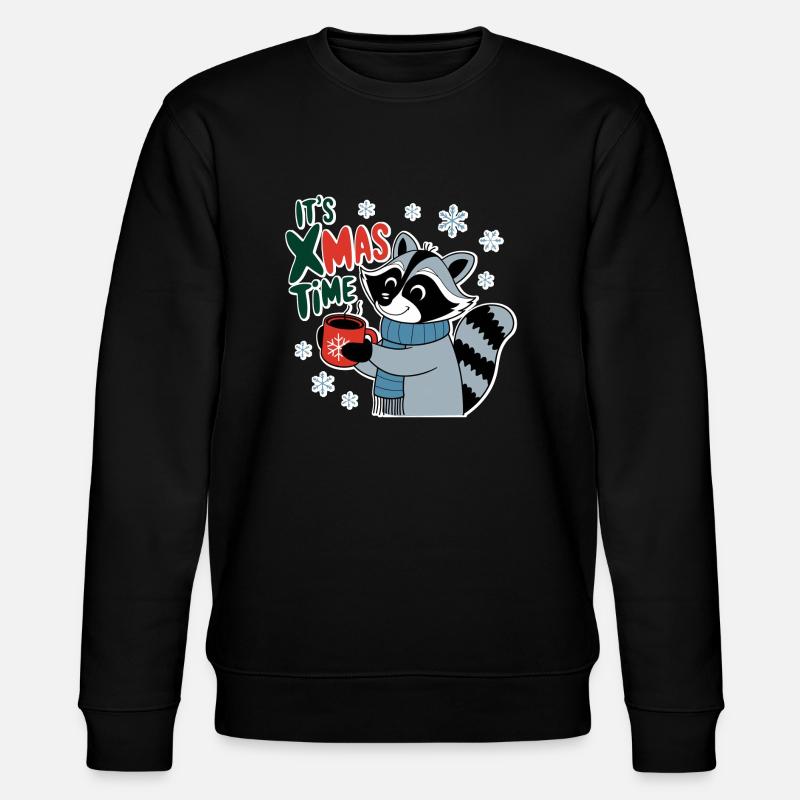 l'instant de noel - hiver mignon - Sweat bio CHANGER Stanley/Stella Unisexe - noir