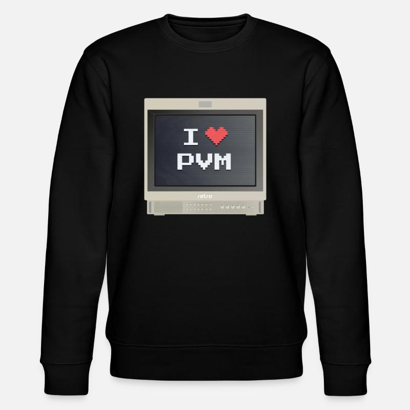 PVM Lover - J'aime mon PVM - Sweat bio CHANGER Stanley/Stella Unisexe - noir