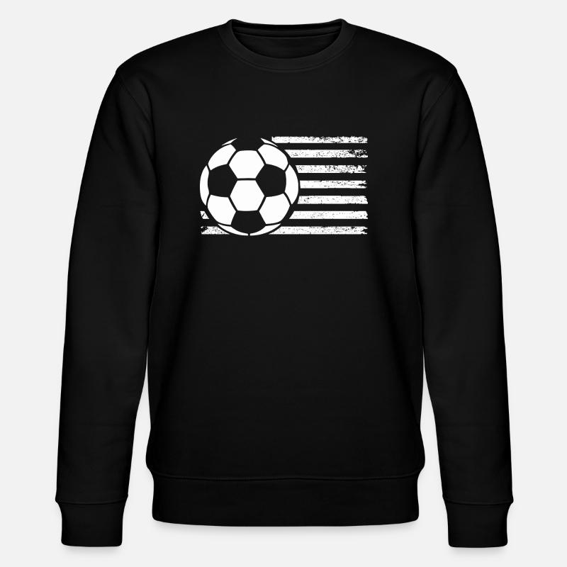 Soccer Player Soccer - Stanley/Stella CHANGER Unisex Organic Sweatshirt - black