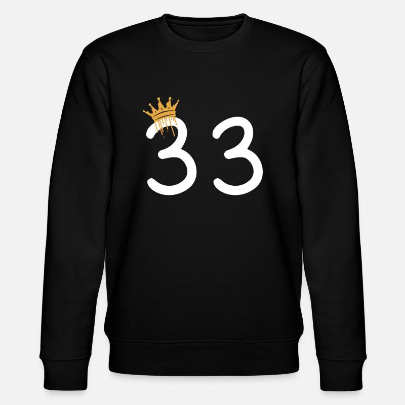 33 - Stanley/Stella Unisex Bio-Sweatshirt CHANGER  - Schwarz