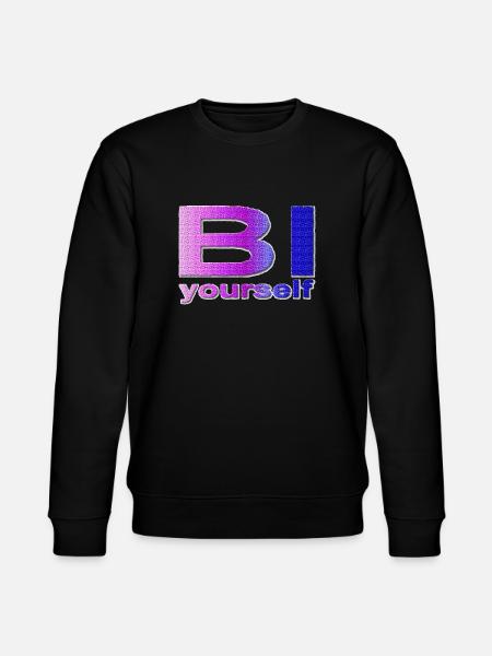BI yourself - Stanley/Stella Unisex Bio-Sweatshirt CHANGER  - Schwarz
