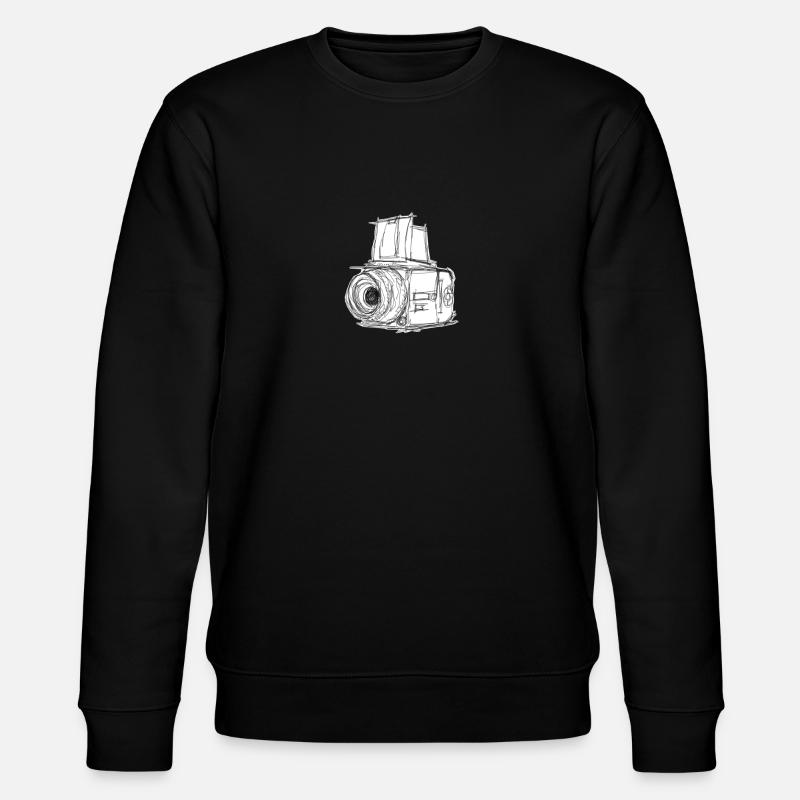 cam 2 - Stanley/Stella Unisex Bio-Sweatshirt CHANGER  - Schwarz