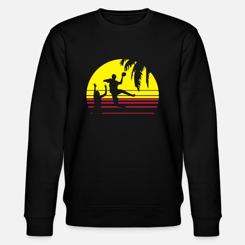 SUNSET BEACH HANDBALL - Sweat bio CHANGER Stanley/Stella Unisexe - noir
