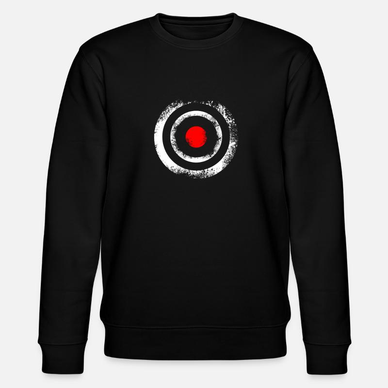 BULLSEYE - Sweat bio CHANGER Stanley/Stella Unisexe - noir
