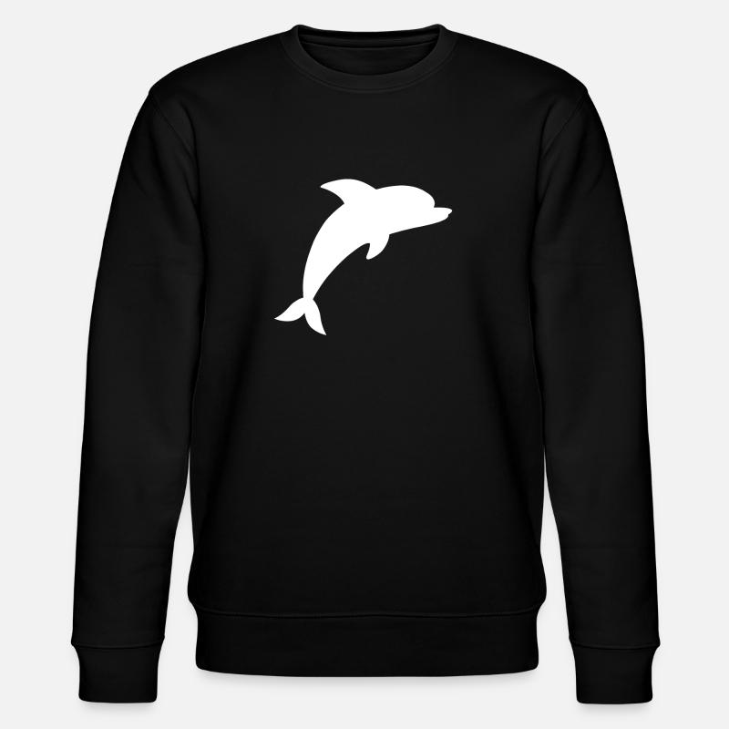 Cadeau de Delfin Blanc - Sweat bio CHANGER Stanley/Stella Unisexe - noir