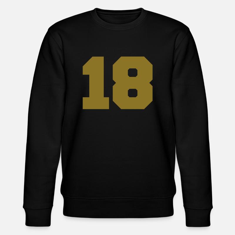 18 - Stanley/Stella Unisex Bio-Sweatshirt CHANGER  - Schwarz