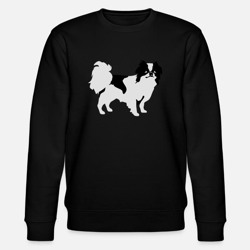 Japan Chin - Stanley/Stella Unisex Bio-Sweatshirt CHANGER  - Schwarz