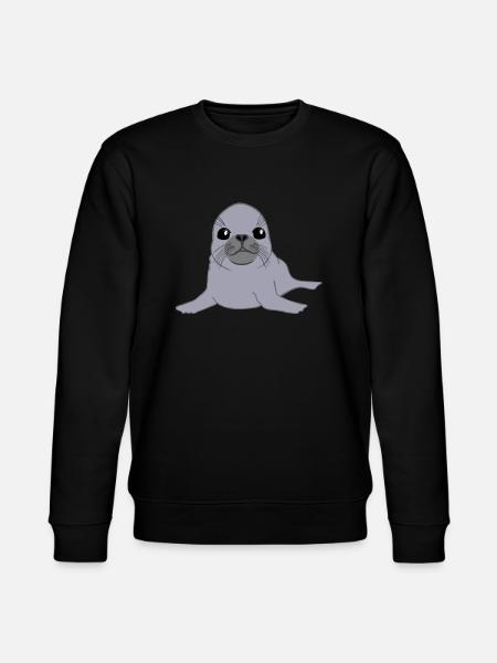 Seal - phoque - Sweat bio CHANGER Stanley/Stella Unisexe - noir