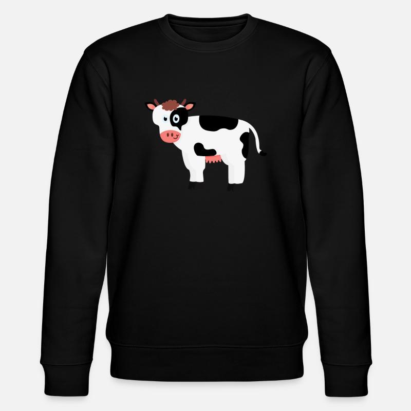 Vache - Sweat bio CHANGER Stanley/Stella Unisexe - noir