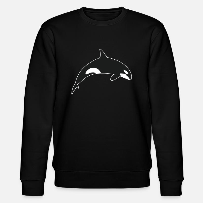 Épaulard Orque Épaulard - Sweat bio CHANGER Stanley/Stella Unisexe - noir