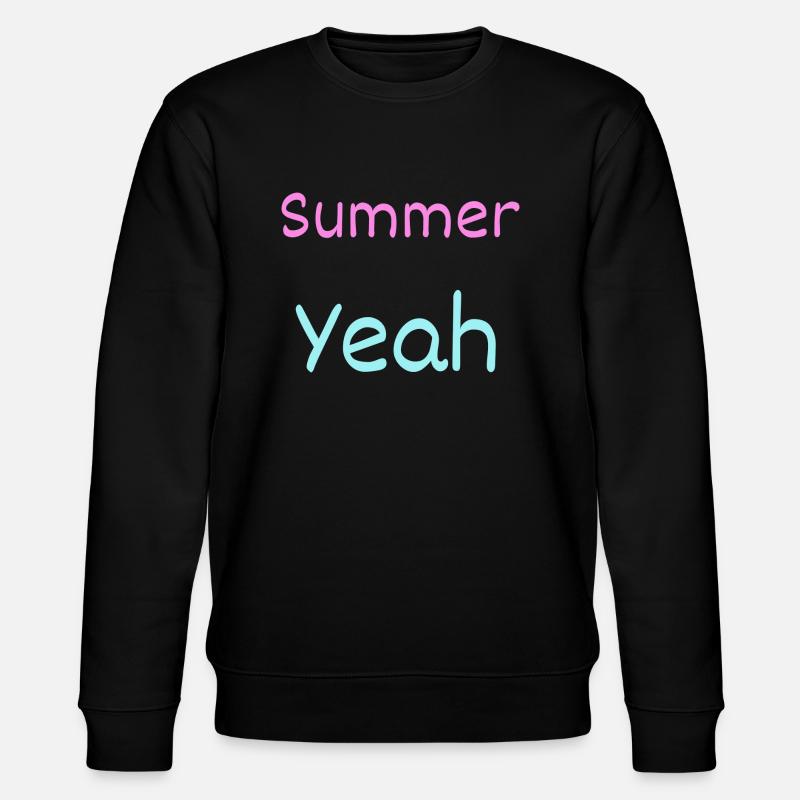 Summer - Stanley/Stella CHANGER Unisex Organic Sweatshirt - black