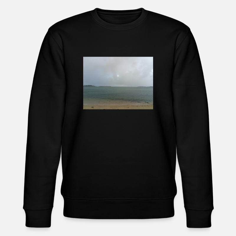 Vue mer Horizon - Sweat bio CHANGER Stanley/Stella Unisexe - noir