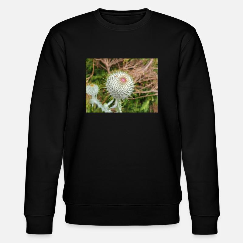 Chardon écossais aussi chardon laineux - Sweat bio CHANGER Stanley/Stella Unisexe - noir
