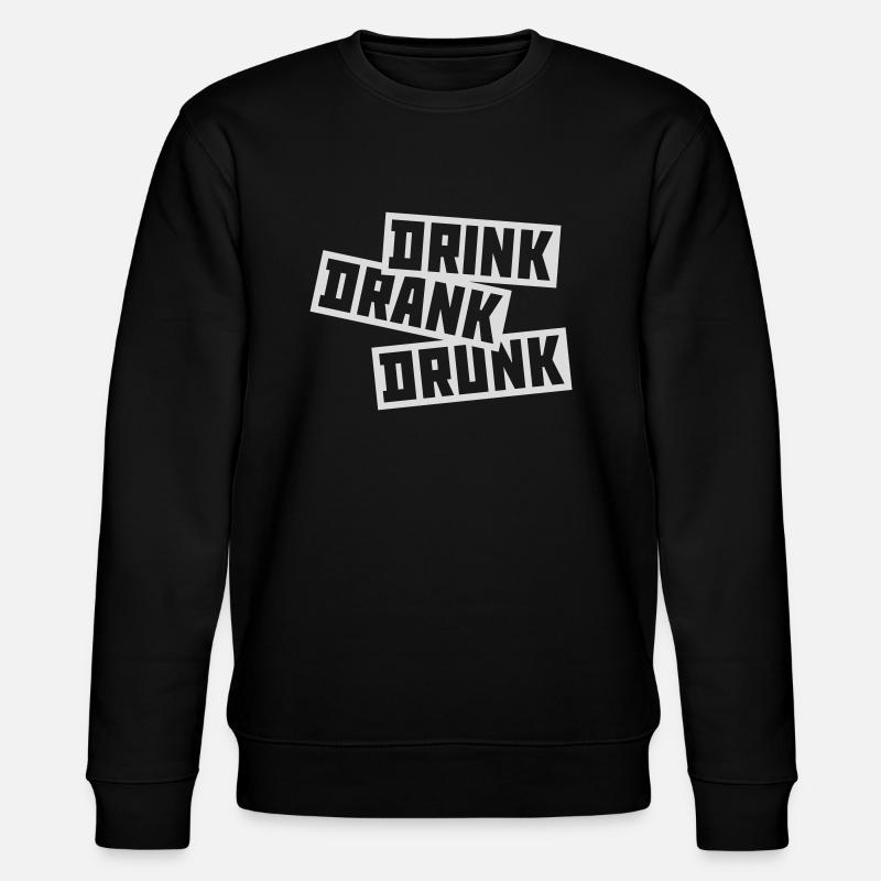 boire bu ivre citation - Sweat bio CHANGER Stanley/Stella Unisexe - noir