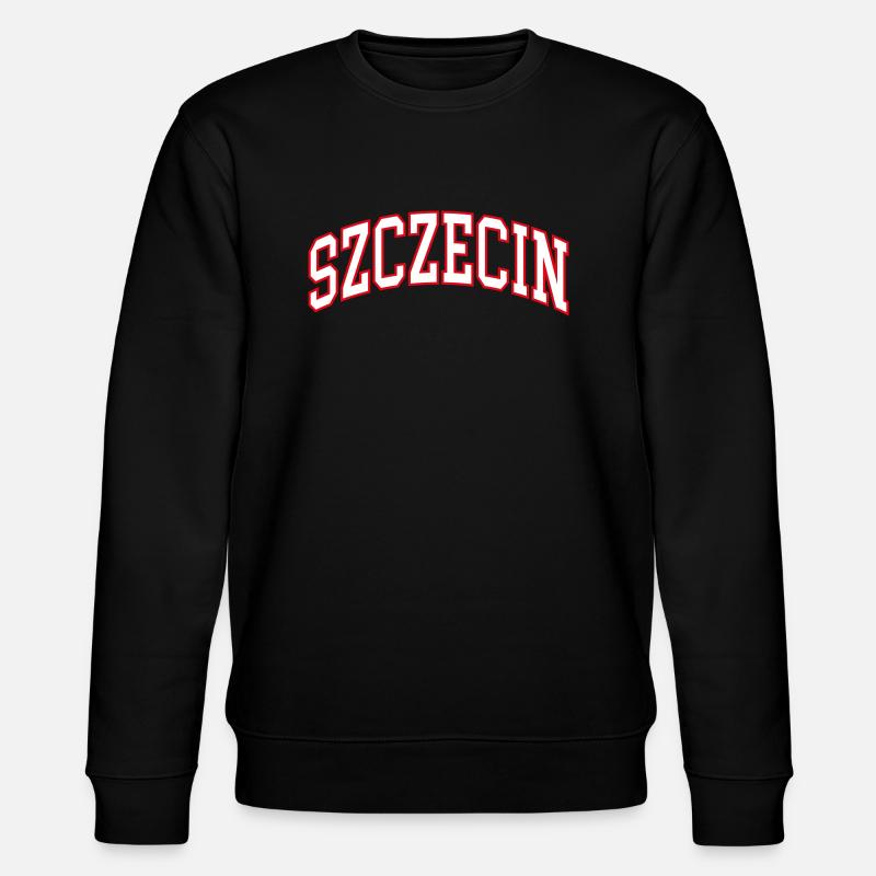 Szczecin - Stanley/Stella Unisex Bio-Sweatshirt CHANGER  - Schwarz