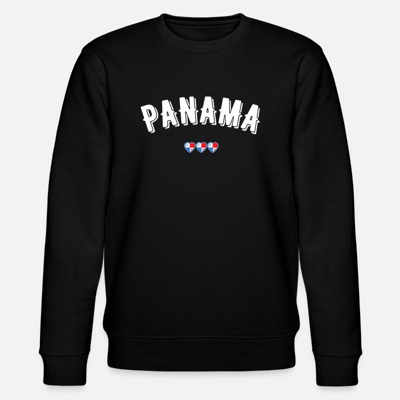 Panama - Stanley/Stella Unisex Bio-Sweatshirt CHANGER  - Schwarz