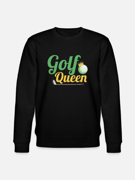 Golf Queen Par Tee Golfing - Stanley/Stella CHANGER Unisex Organic Sweatshirt - black