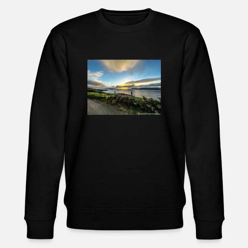 An Irish Sunset - Stanley/Stella CHANGER Unisex Organic Sweatshirt - black