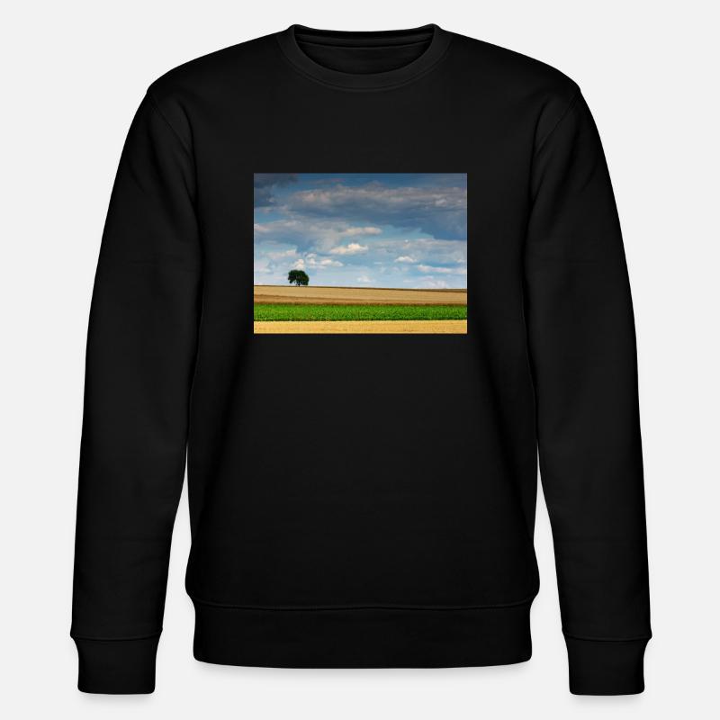 Weitblick - Stanley/Stella Unisex Bio-Sweatshirt CHANGER  - Schwarz