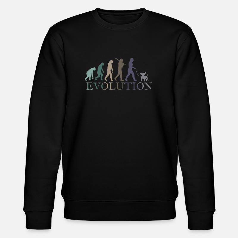 CHIHUAHUA Entwicklung - Stanley/Stella Unisex Bio-Sweatshirt CHANGER  - Schwarz