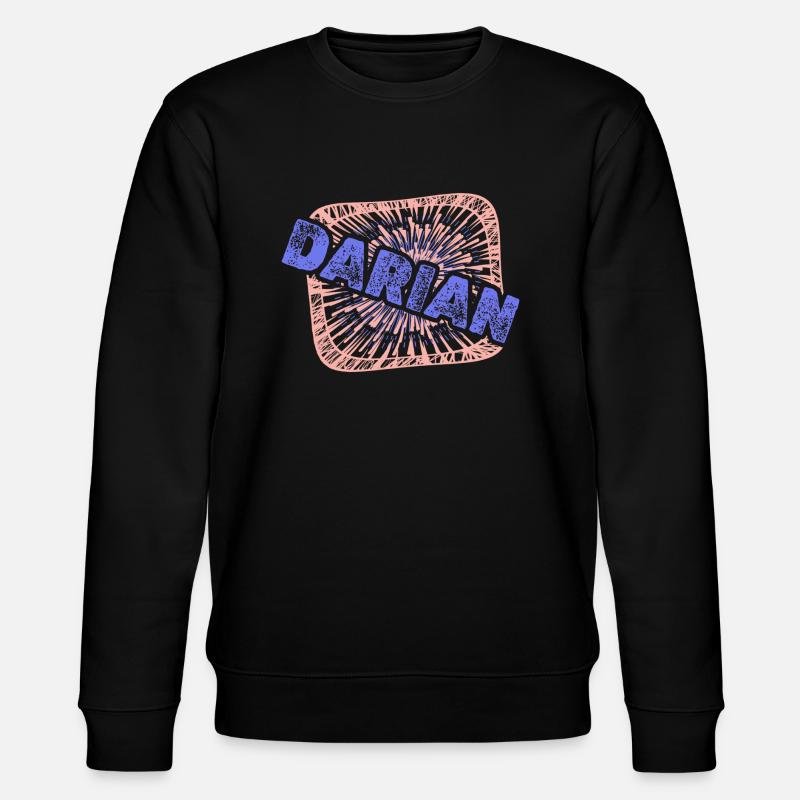 Kollege Darian - Stanley/Stella Unisex Bio-Sweatshirt CHANGER  - Schwarz