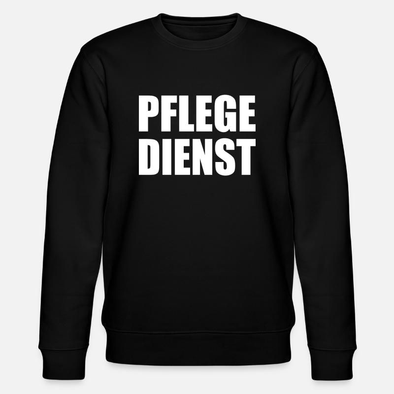 pflegedienst - Stanley/Stella Unisex Bio-Sweatshirt CHANGER  - Schwarz