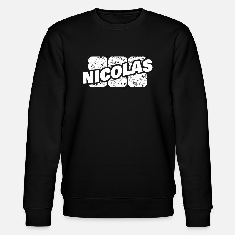 Cadeau pour Nicolas - Sweat bio CHANGER Stanley/Stella Unisexe - noir