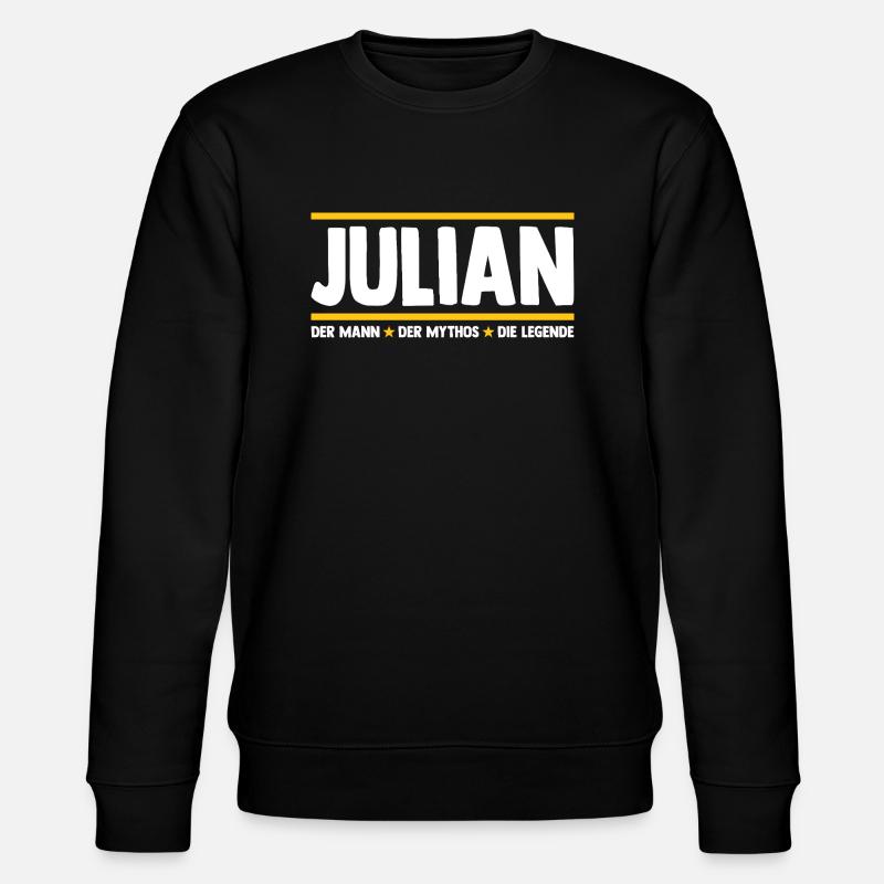 Julian - Stanley/Stella Unisex Bio-Sweatshirt CHANGER  - Schwarz