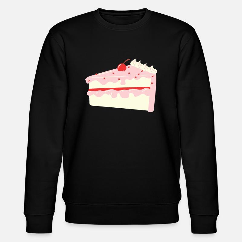 Cherry Cake - Stanley/Stella Unisex Bio-Sweatshirt CHANGER  - Schwarz