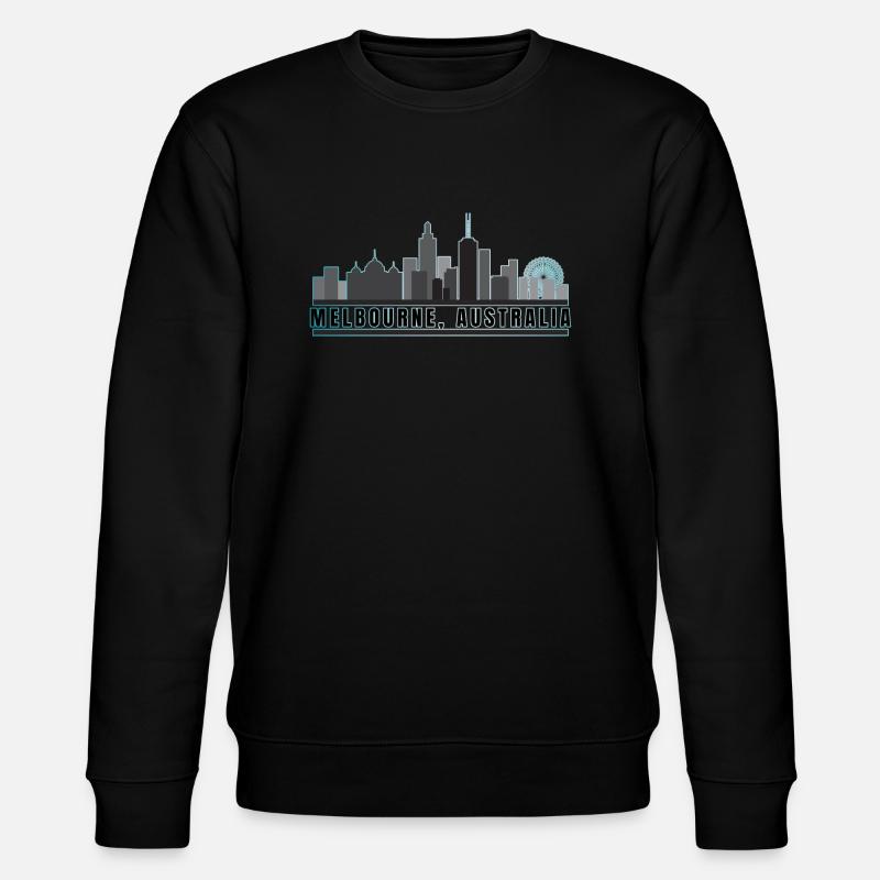 Melbourne Australie - Sweat bio CHANGER Stanley/Stella Unisexe - noir