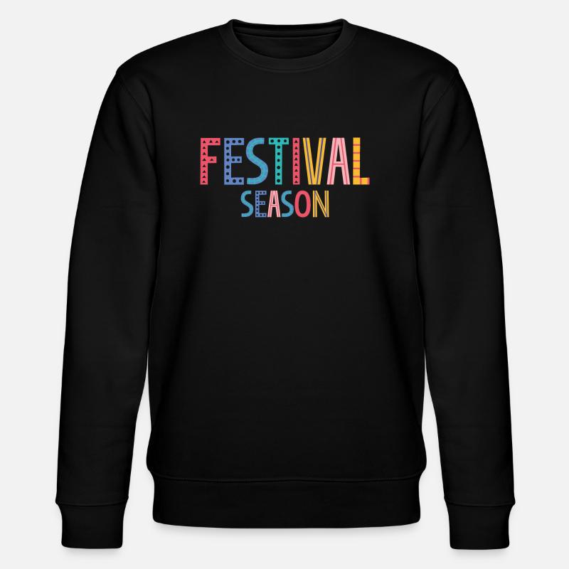 Festival - Stanley/Stella Unisex Bio-Sweatshirt CHANGER  - Schwarz