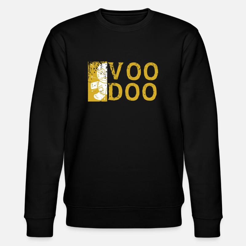 Voodoo - Stanley/Stella Unisex Bio-Sweatshirt CHANGER  - Schwarz