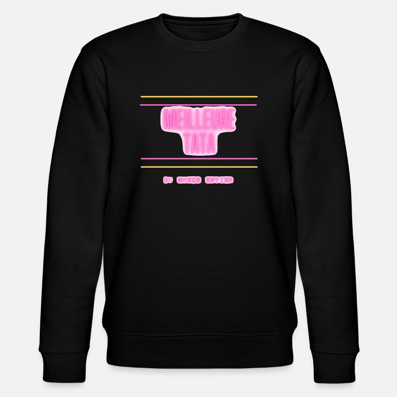 Meilleure TATA - Sweat bio CHANGER Stanley/Stella Unisexe - noir