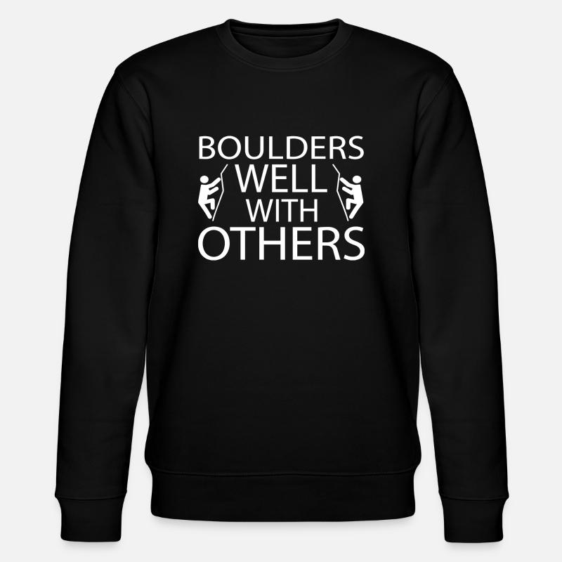 Rochers - Sweat bio CHANGER Stanley/Stella Unisexe - noir