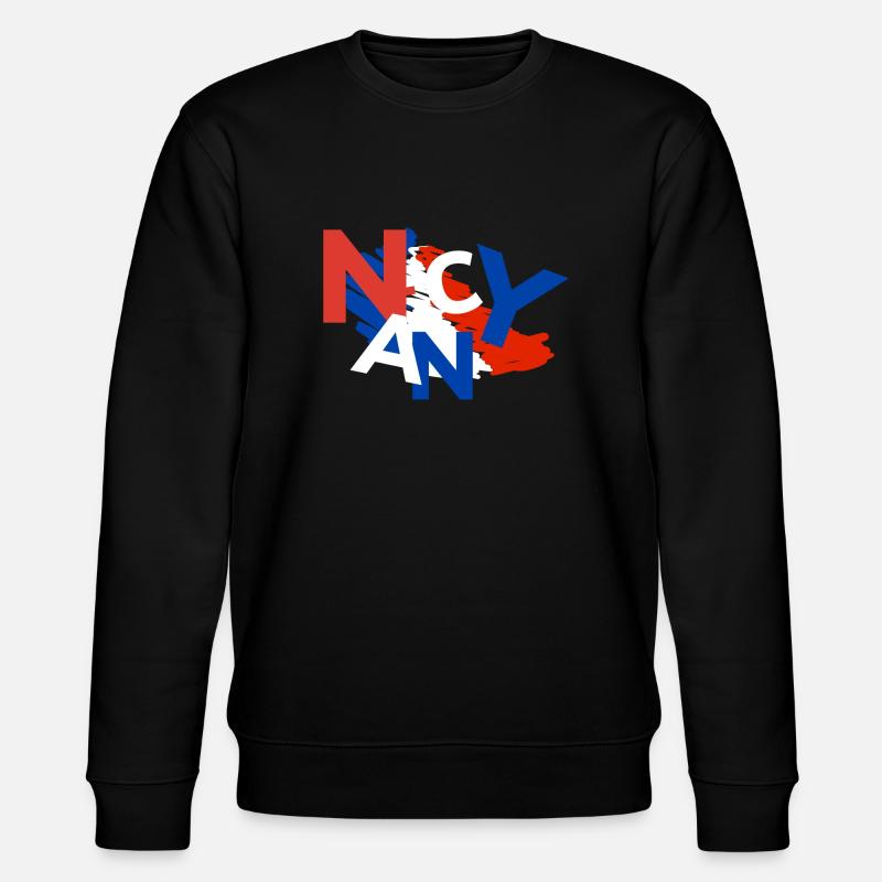 Nancy T-Shirt Souvenir Nancy - Stanley/Stella Unisex Bio-Sweatshirt CHANGER  - Schwarz