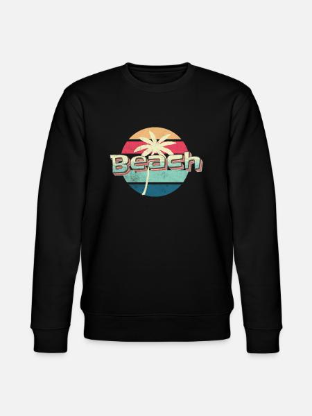 Beach Breeze - Stanley/Stella CHANGER Unisex Organic Sweatshirt - black