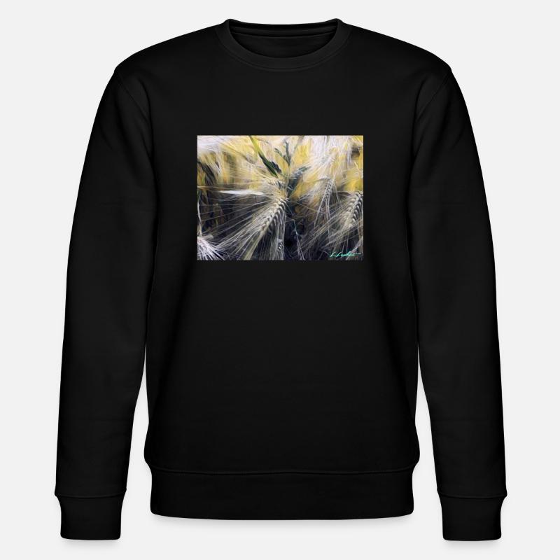 Weizen - Stanley/Stella Unisex Bio-Sweatshirt CHANGER  - Schwarz