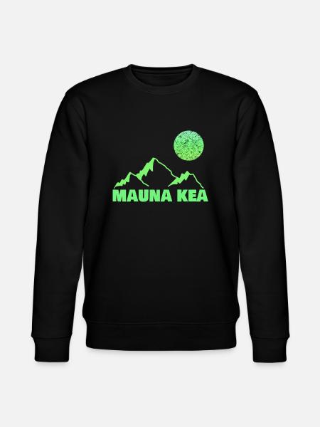 kea als Klettern - Stanley/Stella Unisex Bio-Sweatshirt CHANGER  - Schwarz